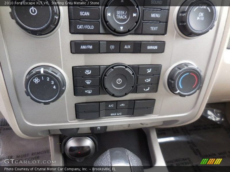 Sterling Grey Metallic / Stone 2010 Ford Escape XLT V6