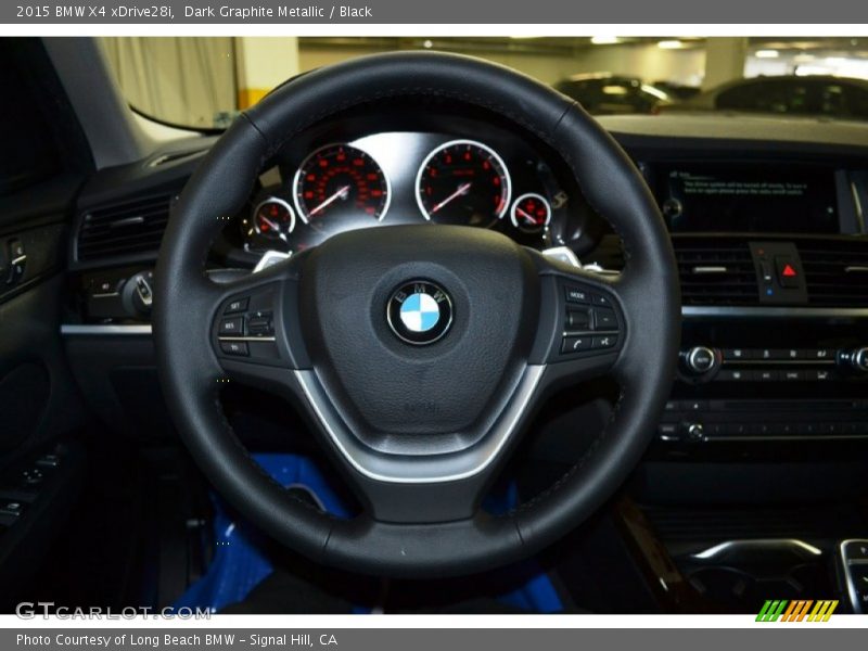 Dark Graphite Metallic / Black 2015 BMW X4 xDrive28i