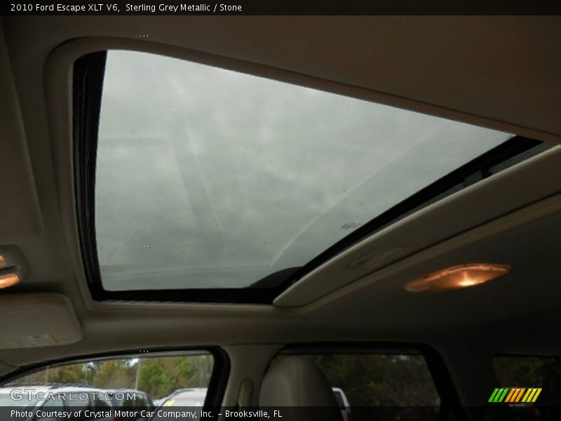 Sterling Grey Metallic / Stone 2010 Ford Escape XLT V6