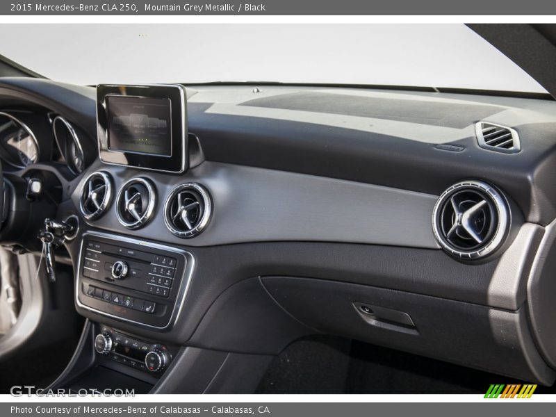 Mountain Grey Metallic / Black 2015 Mercedes-Benz CLA 250