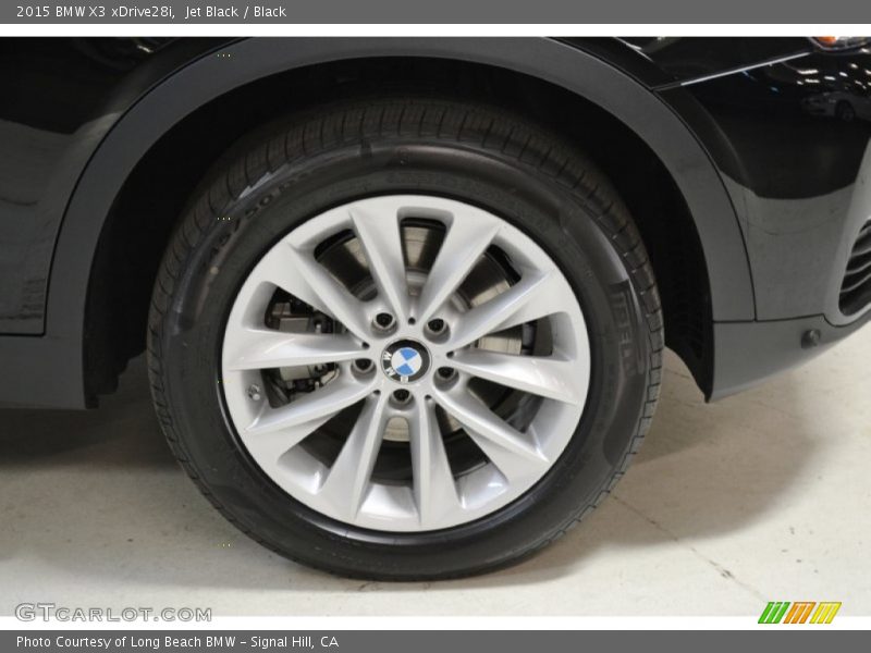 Jet Black / Black 2015 BMW X3 xDrive28i