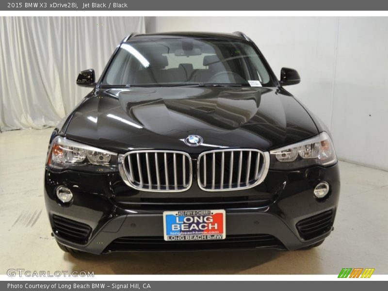 Jet Black / Black 2015 BMW X3 xDrive28i