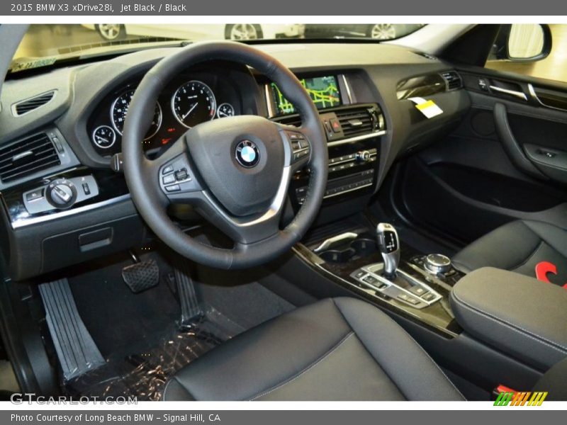 Jet Black / Black 2015 BMW X3 xDrive28i