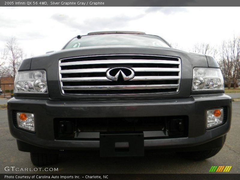 Silver Graphite Gray / Graphite 2005 Infiniti QX 56 4WD