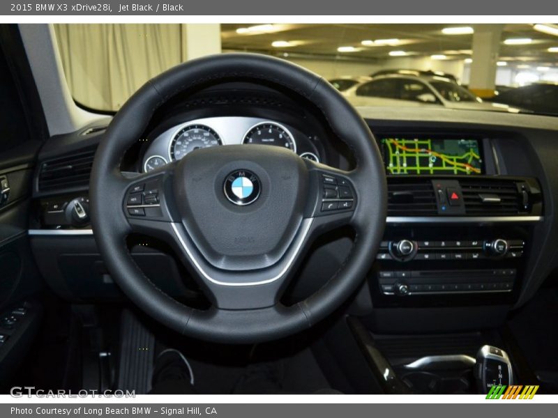 Jet Black / Black 2015 BMW X3 xDrive28i