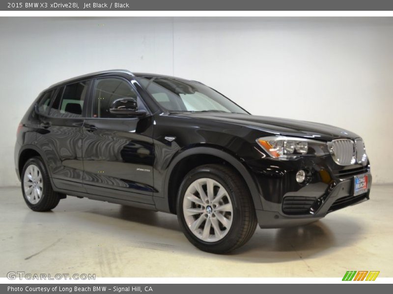 Jet Black / Black 2015 BMW X3 xDrive28i