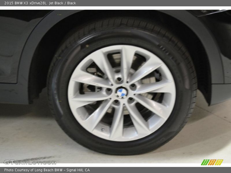 Jet Black / Black 2015 BMW X3 xDrive28i