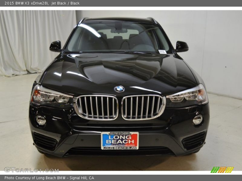 Jet Black / Black 2015 BMW X3 xDrive28i