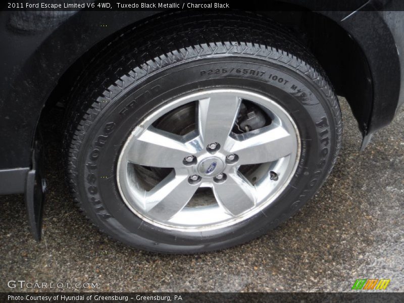 Tuxedo Black Metallic / Charcoal Black 2011 Ford Escape Limited V6 4WD