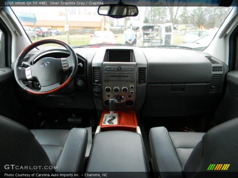 Silver Graphite Gray / Graphite 2005 Infiniti QX 56 4WD