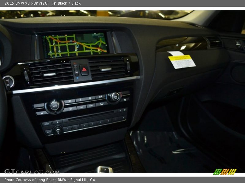 Jet Black / Black 2015 BMW X3 xDrive28i