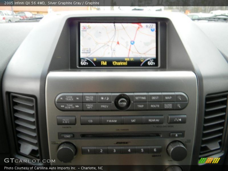 Silver Graphite Gray / Graphite 2005 Infiniti QX 56 4WD