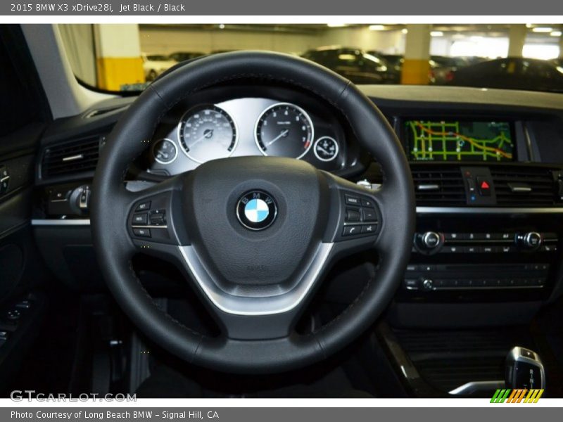 Jet Black / Black 2015 BMW X3 xDrive28i