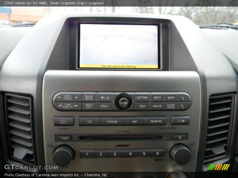 Silver Graphite Gray / Graphite 2005 Infiniti QX 56 4WD