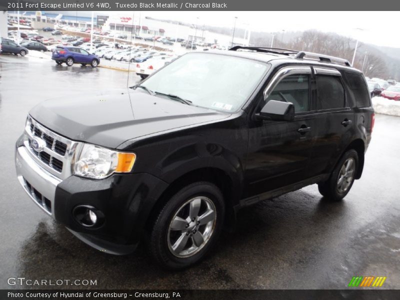 Tuxedo Black Metallic / Charcoal Black 2011 Ford Escape Limited V6 4WD