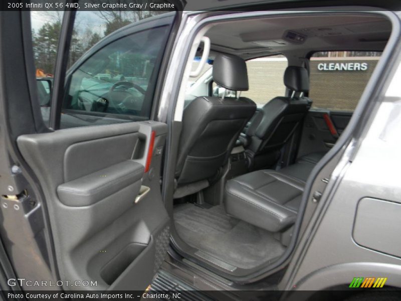 Silver Graphite Gray / Graphite 2005 Infiniti QX 56 4WD