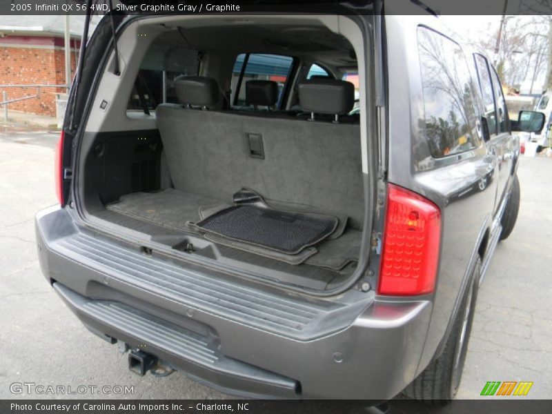 Silver Graphite Gray / Graphite 2005 Infiniti QX 56 4WD