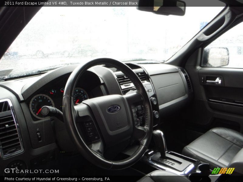 Tuxedo Black Metallic / Charcoal Black 2011 Ford Escape Limited V6 4WD