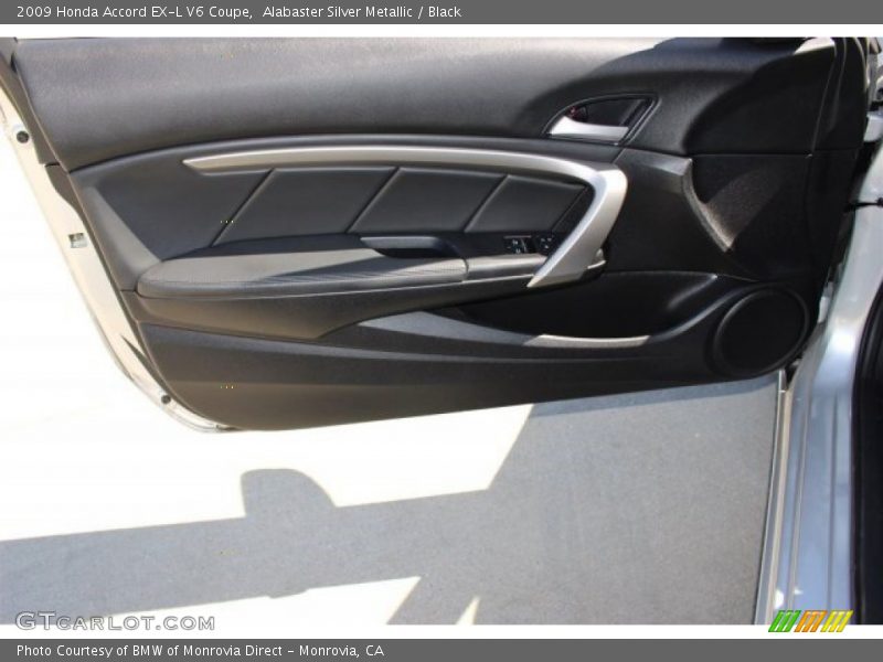 Alabaster Silver Metallic / Black 2009 Honda Accord EX-L V6 Coupe