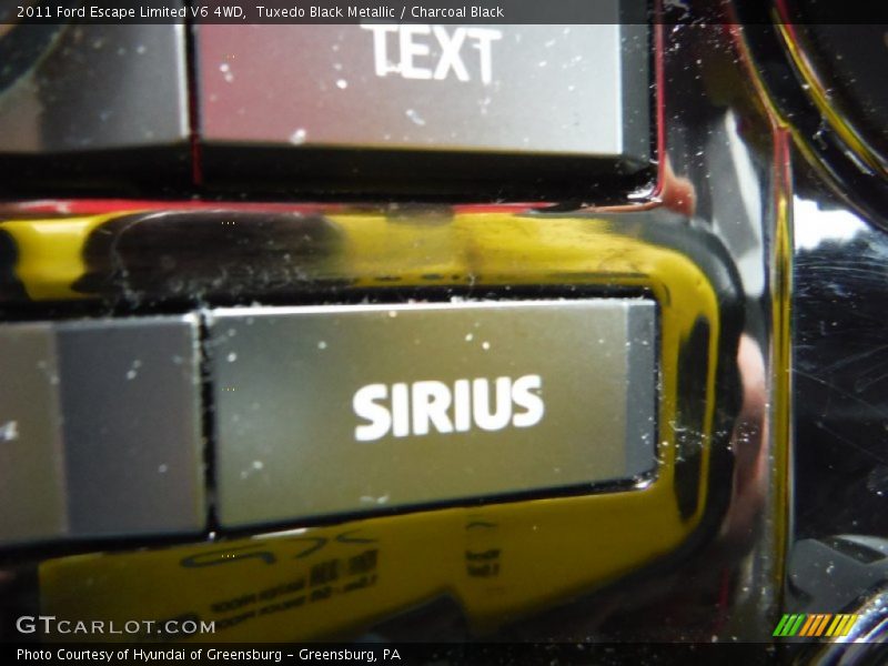Tuxedo Black Metallic / Charcoal Black 2011 Ford Escape Limited V6 4WD