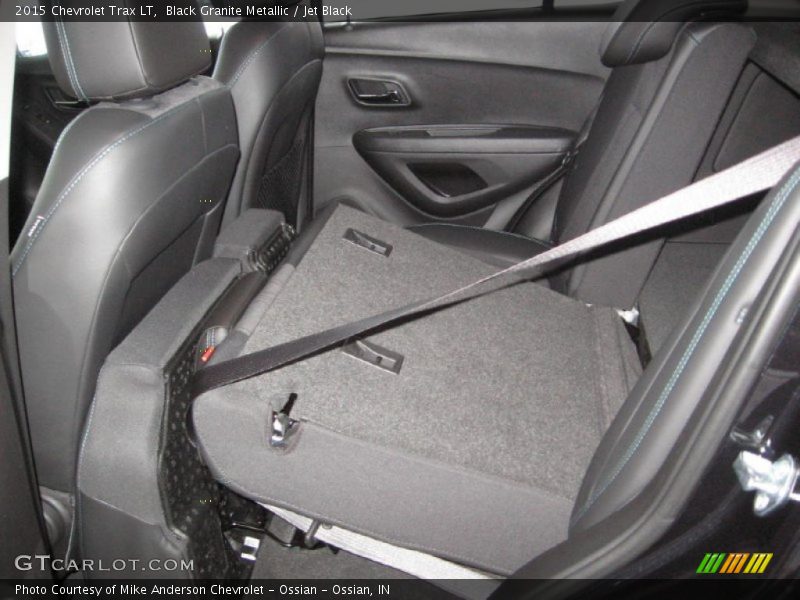 Rear Seat of 2015 Trax LT