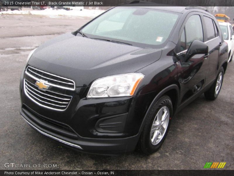 Black Granite Metallic / Jet Black 2015 Chevrolet Trax LT