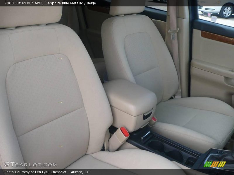Sapphire Blue Metallic / Beige 2008 Suzuki XL7 AWD