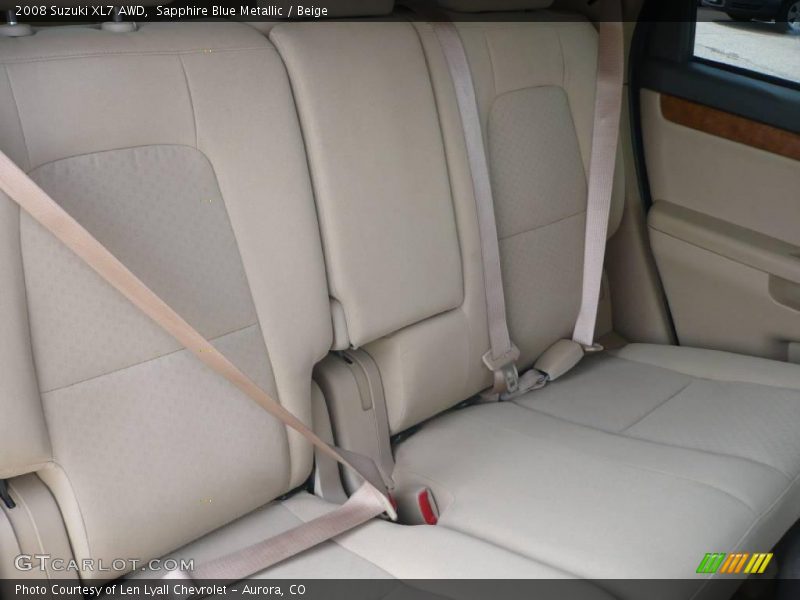 Sapphire Blue Metallic / Beige 2008 Suzuki XL7 AWD