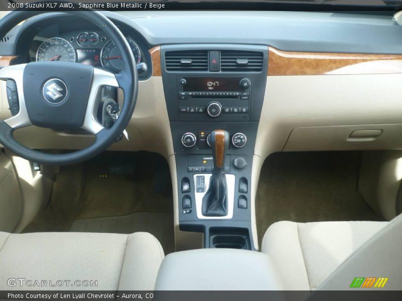 Sapphire Blue Metallic / Beige 2008 Suzuki XL7 AWD