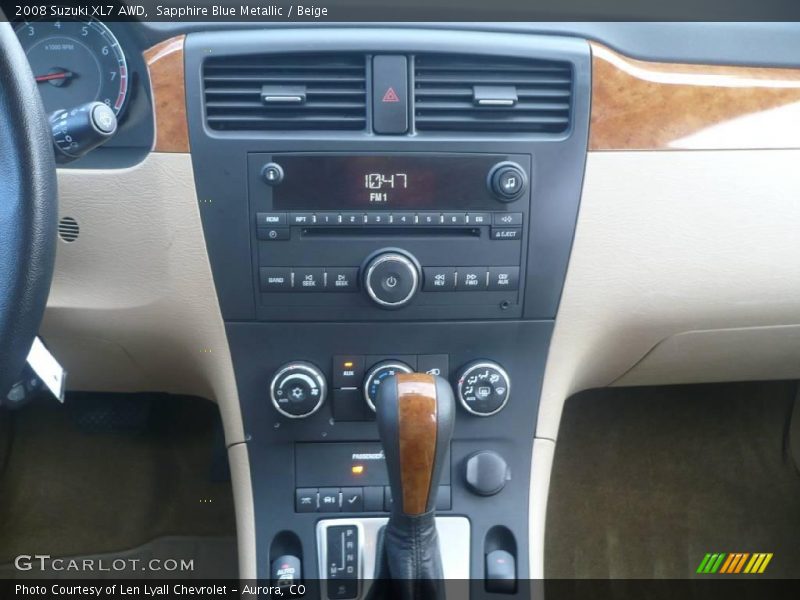 Sapphire Blue Metallic / Beige 2008 Suzuki XL7 AWD