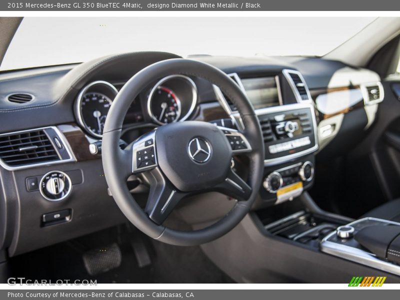 designo Diamond White Metallic / Black 2015 Mercedes-Benz GL 350 BlueTEC 4Matic