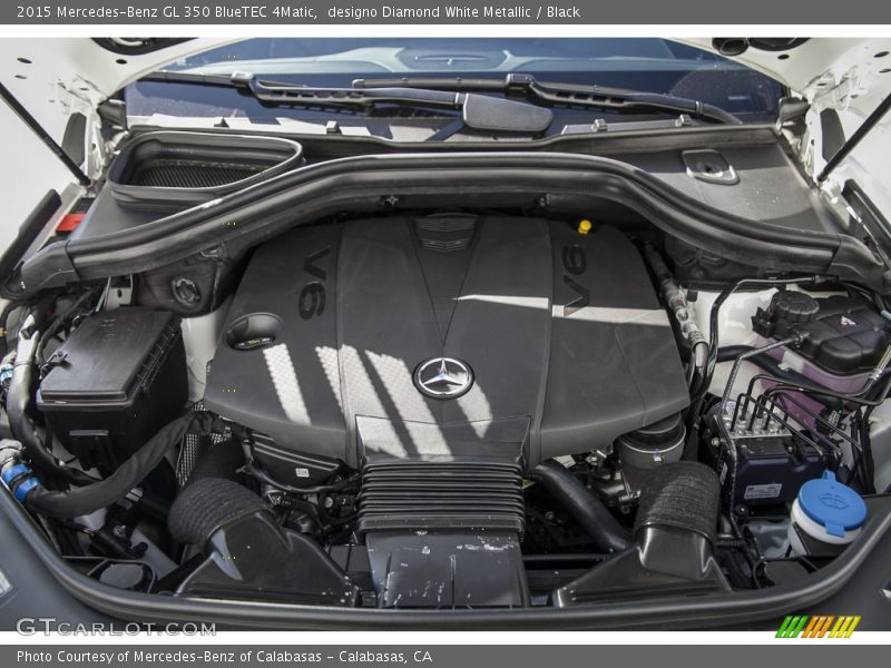 designo Diamond White Metallic / Black 2015 Mercedes-Benz GL 350 BlueTEC 4Matic