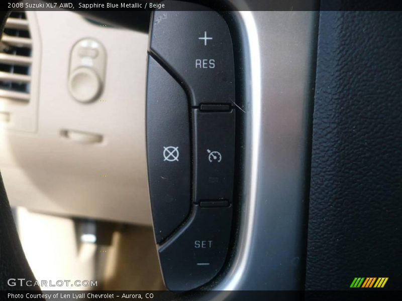 Sapphire Blue Metallic / Beige 2008 Suzuki XL7 AWD