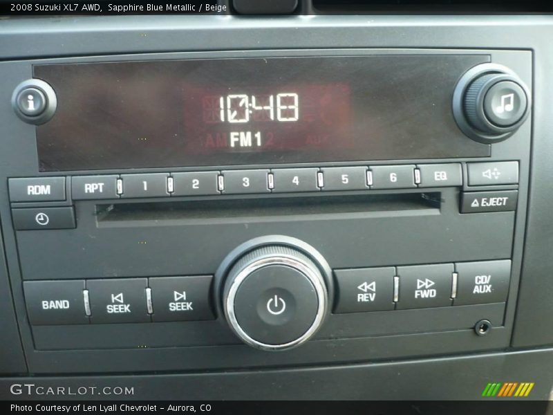Sapphire Blue Metallic / Beige 2008 Suzuki XL7 AWD