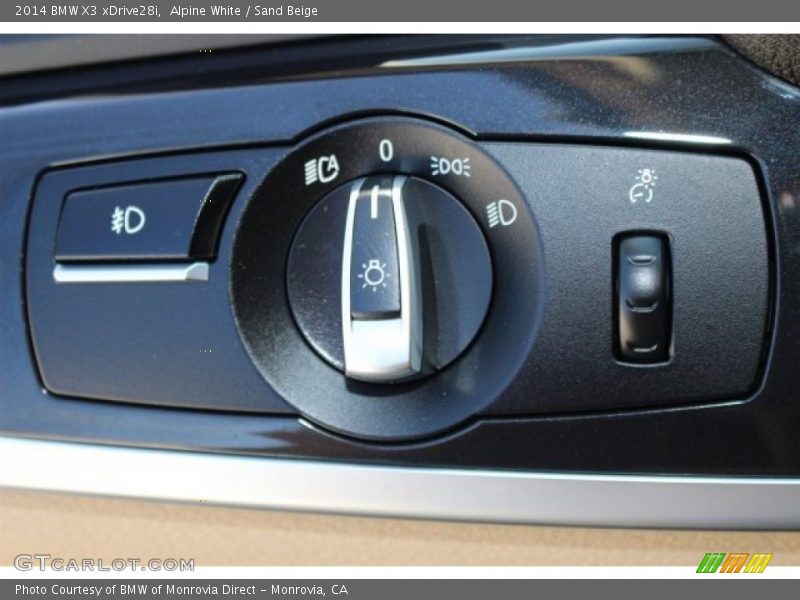Alpine White / Sand Beige 2014 BMW X3 xDrive28i