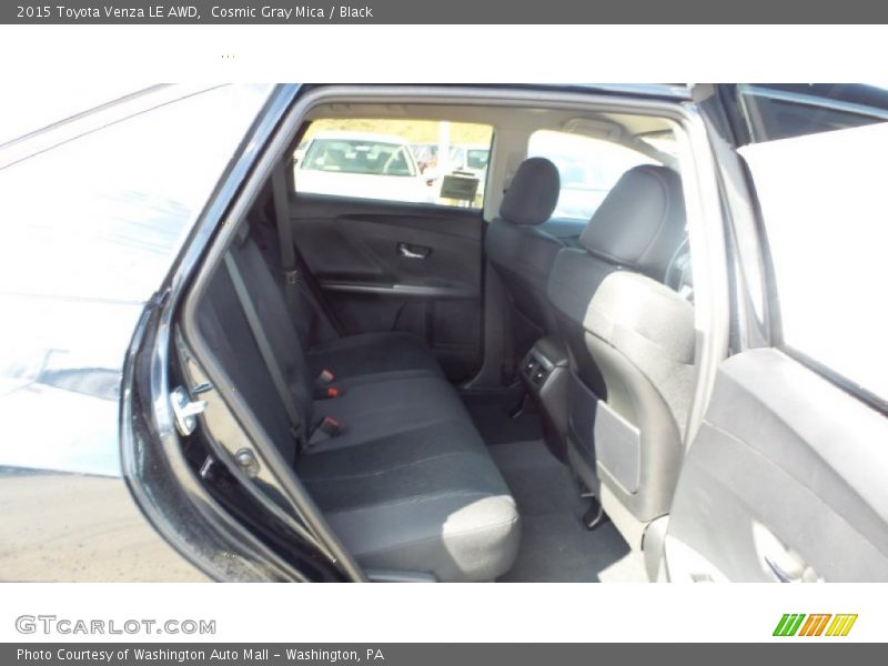 Cosmic Gray Mica / Black 2015 Toyota Venza LE AWD
