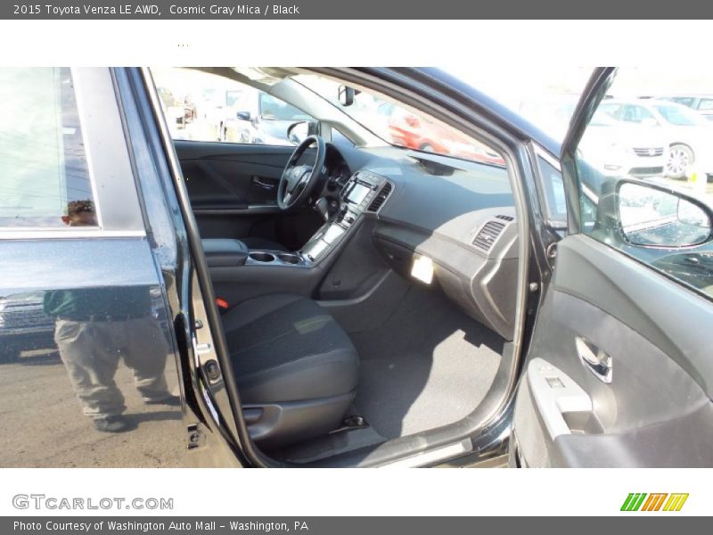 Cosmic Gray Mica / Black 2015 Toyota Venza LE AWD