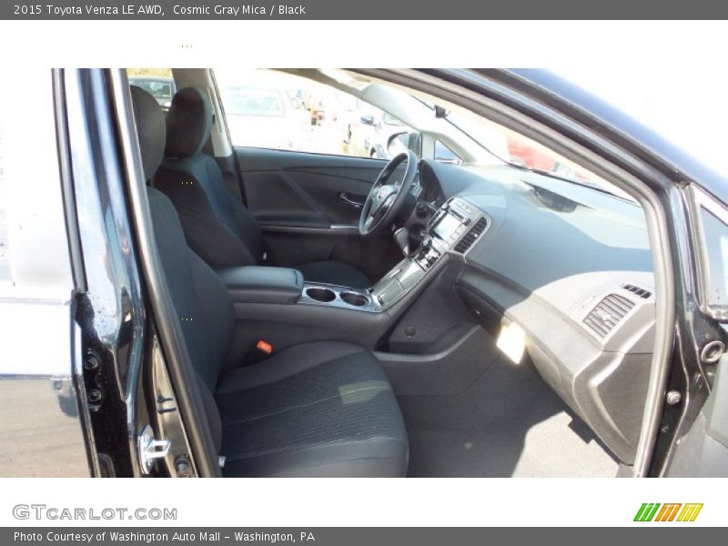 Cosmic Gray Mica / Black 2015 Toyota Venza LE AWD