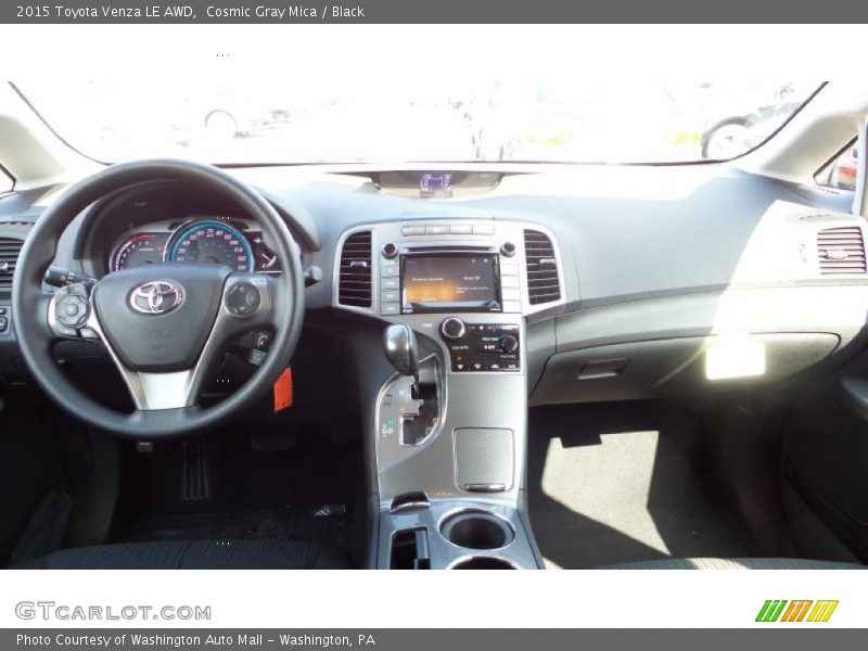 Cosmic Gray Mica / Black 2015 Toyota Venza LE AWD