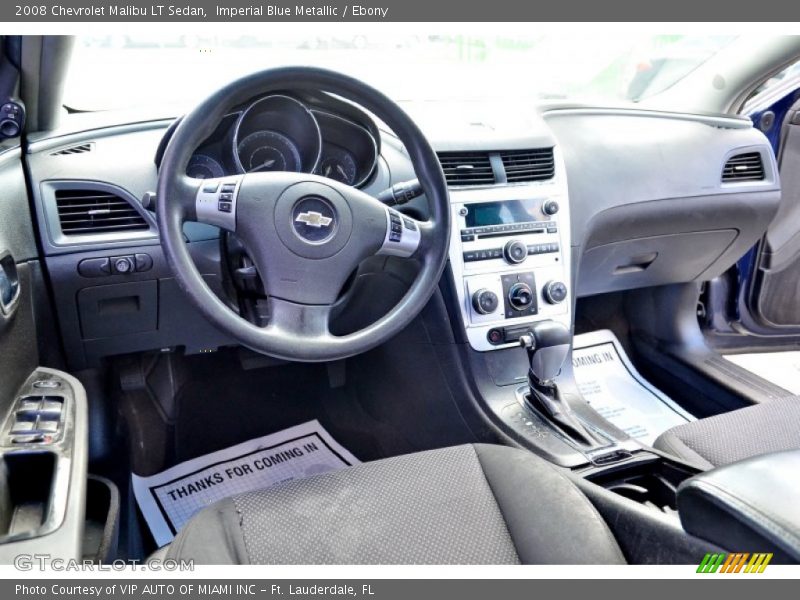 Imperial Blue Metallic / Ebony 2008 Chevrolet Malibu LT Sedan