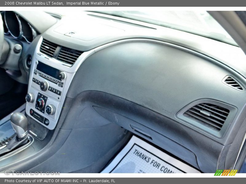 Imperial Blue Metallic / Ebony 2008 Chevrolet Malibu LT Sedan