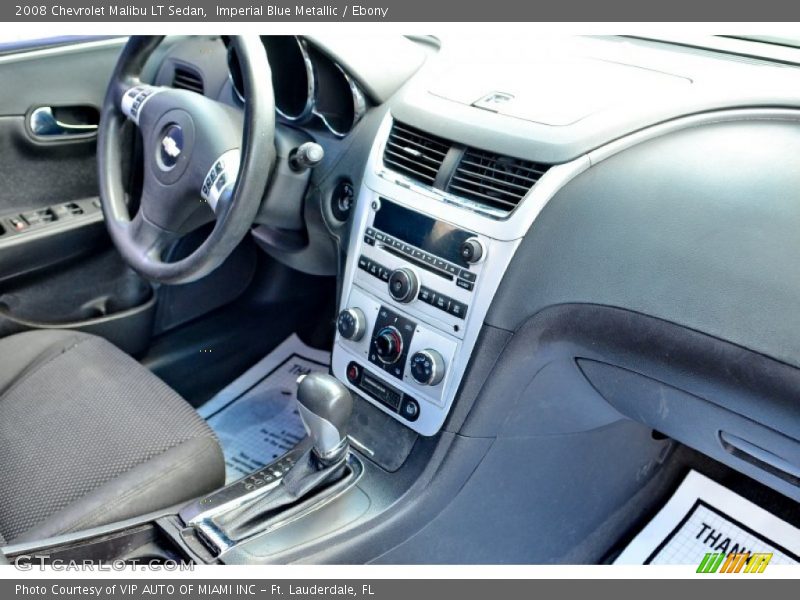 Imperial Blue Metallic / Ebony 2008 Chevrolet Malibu LT Sedan