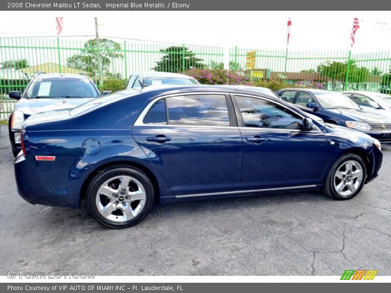 Imperial Blue Metallic / Ebony 2008 Chevrolet Malibu LT Sedan
