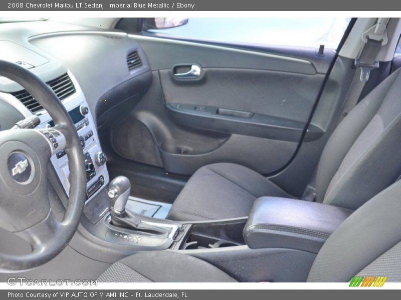 Imperial Blue Metallic / Ebony 2008 Chevrolet Malibu LT Sedan