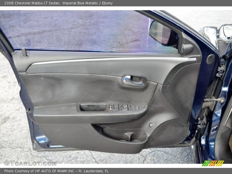 Imperial Blue Metallic / Ebony 2008 Chevrolet Malibu LT Sedan