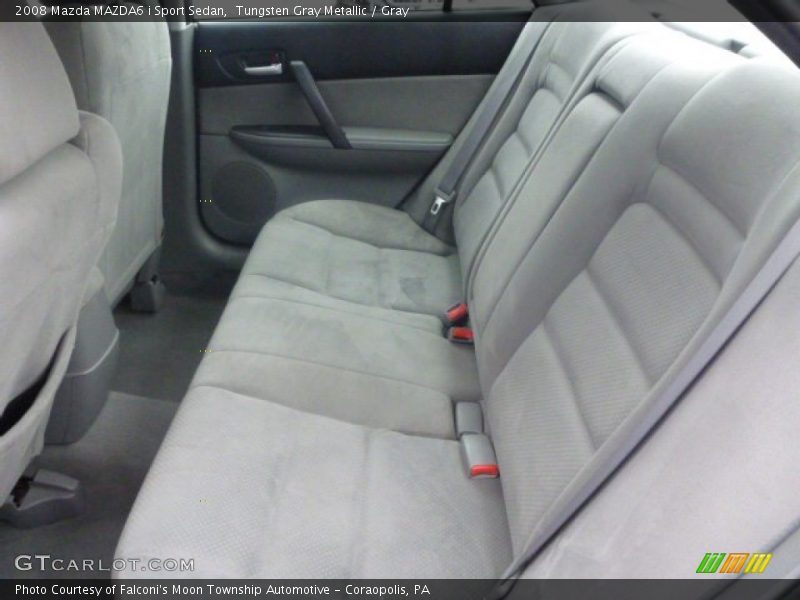 Tungsten Gray Metallic / Gray 2008 Mazda MAZDA6 i Sport Sedan