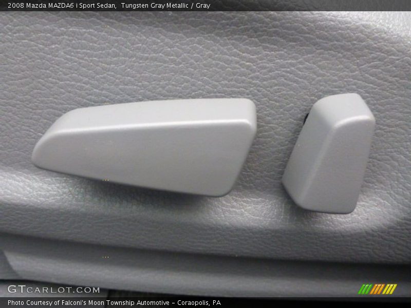 Tungsten Gray Metallic / Gray 2008 Mazda MAZDA6 i Sport Sedan
