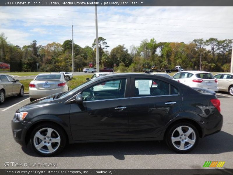  2014 Sonic LTZ Sedan Mocha Bronze Metallic