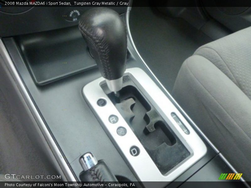 Tungsten Gray Metallic / Gray 2008 Mazda MAZDA6 i Sport Sedan