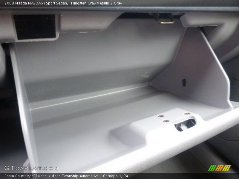 Tungsten Gray Metallic / Gray 2008 Mazda MAZDA6 i Sport Sedan